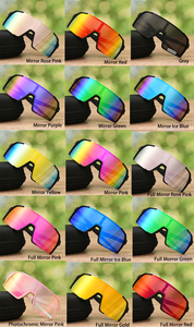 Cost-effective Outdoor Bicycle Brand Custom logo <strong>Polarized</strong> Driving Running Cycling Oversize Glasses Men <strong>Sports</strong> <strong>Sunglasses</strong> - Product Image 2