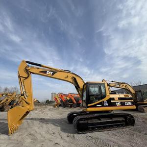 Excavadora de cadenas usada de bajo precio con bomba de paletas, modelo CAT320BL/320B, excavadora hidráulica de cadenas 2023, modelo 20 para motor 3066, cucharón de 1m³ - Product Image 1