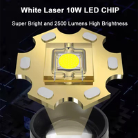 KZK Lampu Kepala LED Isi Ulang yang Dapat Diperbesar dengan Sensor Gerak Induksi Pengisian Daya USB-C 3 Mode Lampu Kepala Portabel untuk Berkemah Mendaki