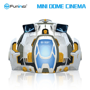 2020 ZHUOYUAN 4 sièges chaise center de divertissement Viryual Réalité 9D VR Mini Dôme Cinéma - Product Image 2