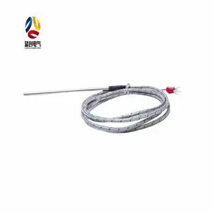 Thermo element PT100 RTD-Temperatur sensor vom Typ K N J E T mit Stecker