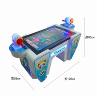 Système de divertissement de simulateur de pêche pour deux personnes à pièces de grand équipement électronique commercial interactif d'arcade pour