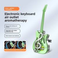 Diffuseur d'aromathérapie pour voiture moderne sans électricité, purificateur d'air, support de ventilation en forme de guitare, parfum longue durée, élimination des odeurs, naturel