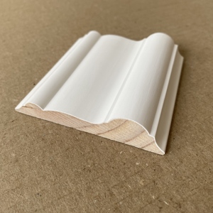 White Primed Pine Ready To <b>Paint</b> Architrave Casing Trim For Door <b>Frame</b> American Market Casing Trim Supplier Supply Custom Export - Product Image 1