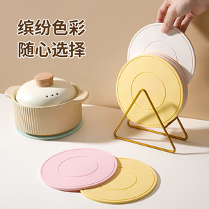 Heat Insulating Silicone Mat Casserole Cup Bowl Plate Table Mat Reusable High Temperature Resistant Kitchen Anti Scalding Pad - Product Image 4