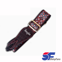 Sangle de guitare basse acoustique électrique classique ceinture de guitare en cuir PU pour fournitures de fête promotionnelles