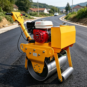 Compacteur routier à tambour unique haute efficacité pour la compactation des routes et des barrages - Product Image 1