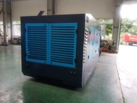 Compresseur d'air diesel stationnaire Hongwuhuan pour forage de puits d'eau, 25 bars, 1100 CFM, à vendre en Thaïlande
