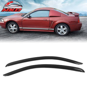Pare-soleil en acrylique pour Ford Mustang 94-04, déflecteur de vent, protection des vitres latérales des portes de voiture, lot de 2 pièces - Product Image 1