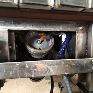 Machine à chanfreiner le verre verticale certifiée CE JGSG, épaisseur de 3 à 12 mm, 8 moteurs, moteur principal, facile à utiliser, prix bas - Product Image 1