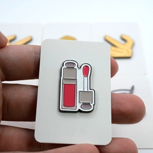Spille, Distintivi e Adesivi Personalizzati con Stile di Vita e Cultura, Placcati in Smalto e Stampati UV, con Motivi Popcorn, Attrezzature da Costruzione e Tè Turco - Product Image 3