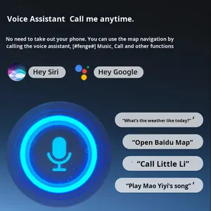 2-in-1 draadloze Carplay-box voor Apple en Android Bedraad naar draadloos auto-machine-interconnectiemodule Consumentenelektronica - Product Image 4