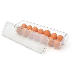 Bán Buôn Rõ Ràng Stackable 14 Đếm Trứng Chủ Cho Tủ Lạnh Hộp Lưu Trữ Khay Trứng Tủ Lạnh Lưu Trữ Container 14 Khe Cắm BPA Miễn Phí - Product Image 1