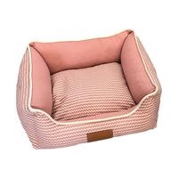 Nouveau produit : Niche carrée pour chien, démontable et lavable, également utilisable comme niche pour chat, avec coussin pour animaux de compagnie. Vente en gros usine.