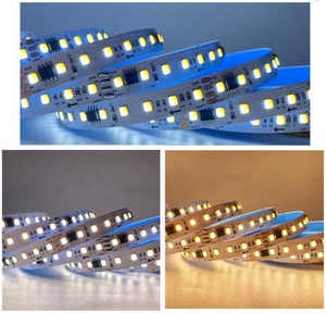 RGBCCT Smart <span class=keywords><strong>Strip</strong></span> Light Cinta de tira de luz <span class=keywords><strong>LED</strong></span> no impermeable FW1906 con control remoto para iluminación decorativa - Product Image 3