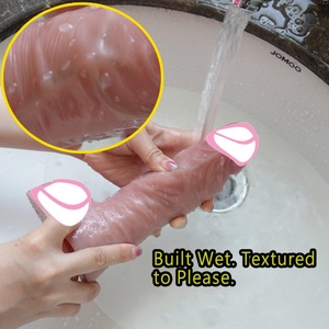 ดิ๊กโด้ซิลิโคนแบบยืดหดได้ ขนาดใหญ่ นุ่ม กันน้ำ พร้อมจุกดูด กระตุ้นช่องคลอด ของเล่นผู้ใหญ่ ลดราคาพิเศษ - Product Image 2