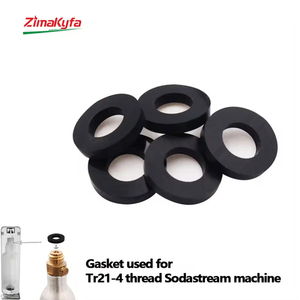ปะเก็นซิลิโคนสีดำสำหรับเครื่องทำโซดาแบบปรับแต่งได้ (เกลียว Tr21-4 รุ่น SDA-DP-N-5) สำหรับการปิดผนึก รองรับ OEM รับประกัน 1 ปี - Product Image 3
