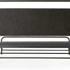 Cross-border wrought iron <b>bed</b>, reinforced and thickened, <b>double</b> luxury Nordic style master bedroom, Instagram-worthy minimalist - Product Image 4