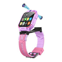 Premium Y68D Y80 4G Kinderuhr, HD-Videoanruf, Thermometer, IPS-Display, IP67 Wasserdicht, 500mAh Akku