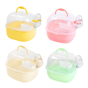 Cage à oiseaux panoramique transparente, sac de transport portable, cage à oiseaux décorative pour perruches, pour usage extérieur. - Product Image 2