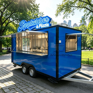 Nuevo Diseño de Camiones de Comida de Moda: Doner Kebab, Hamburguesas, Tacos, Pollo Frito, Papas al Horno, Camión de Comida con Cocina Completa Que Puedo Conducir - Product Image 1