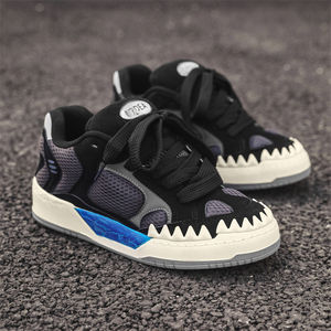 Fabricant de baskets personnalisées à faible MOQ avec logo de dinosaure, étiquettes privées, design de mode féminine, baskets OEM pour hommes - Product Image 2