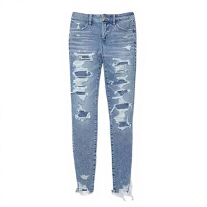 Pantalones Cargo de Mezclilla Lavada para Hombre, Estilo Casual, Holgados, Rectos, Transpirables, de Peso Medio, para Trabajo y Actividades al Aire Libre, Venta al por Mayor - Product Image 3