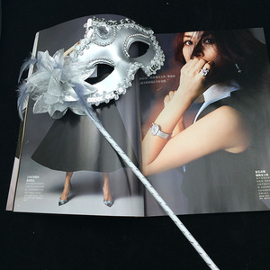 Velo con Manico per <span class=keywords><strong>Carnevale</strong></span> e Mascherata, Design Vari - Product Image 2