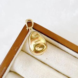 Pendentif haut de gamme Xinfly en or 18 carats avec boucle universelle et météorite AU750, or véritable brossé brillant pour femme - Product Image 3