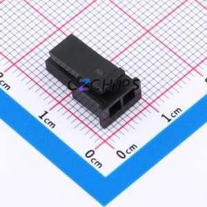 XD-43645-2Y Housing (Wire-to-Board / Wire-to-Wire) P=3mm Connector ( Jack Structure: 1x2P )( Pitch: 3mm )( Number of Rows: 1 ) - Product Image 1