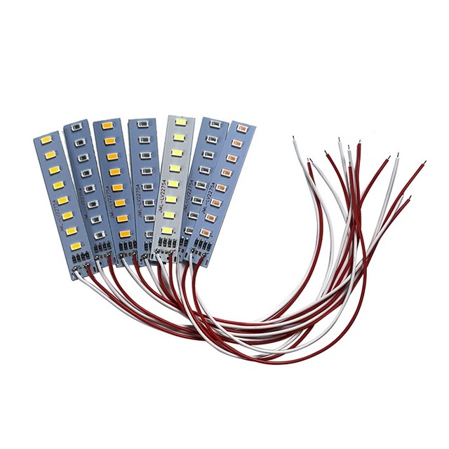 USB 5V SMD 5730 LED Module PCB Board 4W LED Light Chip White Warm Red Blue 20cm Cable Light Source