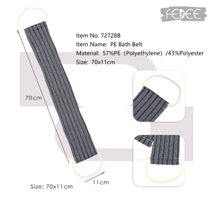 Chất Lượng Cao Tẩy Tế Bào Chết Trở Lại Scrubber Tắm Vành Đai Sâu Bùn Sạch Cơ Thể Khăn Lau Phía Sau Chà Kéo Dây Đeo - Product Image 5