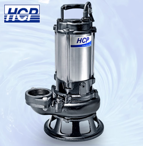 Paso sólido de gran flujo 7-20mm alta presión 0,4-3.7KW 10m Cable bomba sumergible riego de jardín certificado REACH pequeña escala - Product Image 6