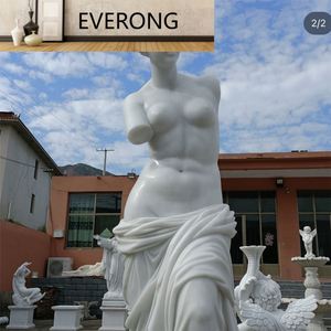 Statues de <span class=keywords><strong>Vénus</strong></span> en marbre blanc artificiel poli, grandeur nature, style italien et grec, pour femmes, à vendre - Product Image 4