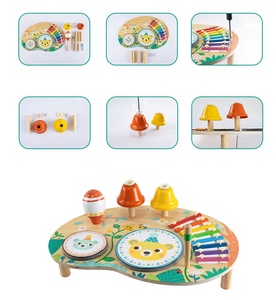 Wholesale Children's Montessori Orff Wooden <b>Musical</b> <b>Instrument</b> Set Wooden Toys With Xylophone Drum Maraca - Product Image 5