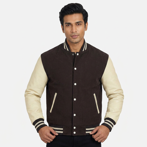 Vestes de baseball professionnelles tendance, design très populaire, veste varsity de haute qualité pour homme. - Product Image 1