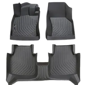 Automotive accessories all-weather non-slip waterproof luxury 9D 3D TPE car foot mats car floor mats