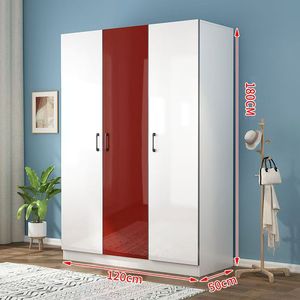 Panel lemari penyimpanan lemari pakaian lemari kamar tidur lemari pakaian fungsional lemari pakaian kamar tidur dengan rel gantung fungsional - Product Image 5