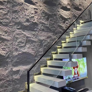 Không thấm nước nhân tạo PU ĐÁ BÊ TÔNG tường Bảng điều khiển bên ngoài tường ốp Veneer đá ốp cho sử dụng ngoài trời - Product Image 4