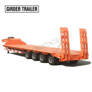 Meilleur prix d'usine, rampes de chargement en acier au carbone ou en aluminium personnalisées, rampes de chargement Hotshot, semi-<span class=keywords><strong>remorque</strong></span> à quatre essieux 100t à plateau surbaissé à vendre - Product Image 4