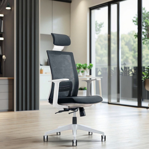 현대 디자인 유행 관리자 인체 공학적 메쉬 사무실 의자 상업 임원 회의 가구 - Product Image 6