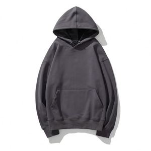 Sudaderas con Capucha Personalizadas para Hombre, Otoño Invierno, con Logotipo, Casuales, Unisex, de Forro Polar Grueso, con Bolsillo y Cordón Ajustable - Product Image 3