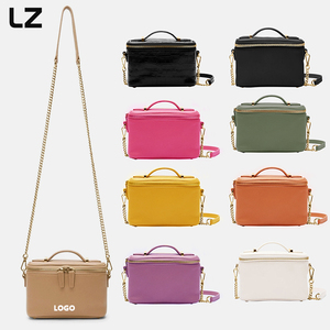 Custodia <span class=keywords><strong>professionale</strong></span> personalizzata per il trucco LZ con tracolla regolabile a tracolla borsa a tracolla per spazzole da viaggio Organizer - Product Image 2