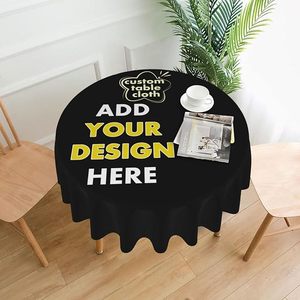<span class=keywords><strong>Mantel</strong></span> Redondo Personalizado de Etiopía, Impermeable, <span class=keywords><strong>con</strong></span> Foto y Texto Personalizados, para Decoración de Interiores y Exteriores - Product Image 2