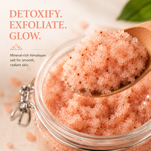 Gommage corporel au <span class=keywords><strong>sel</strong></span> <span class=keywords><strong>de</strong></span> l'Himalaya HZBC en gros - Exfoliant détoxifiant riche en minéraux pour une peau lisse, élimine les peaux mortes, nettoyage en profondeur - Product Image 2
