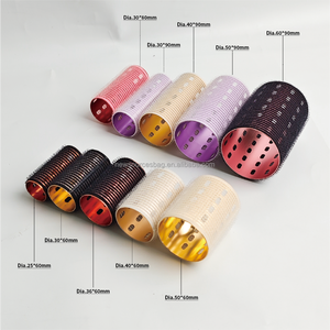 Gancho <span class=keywords><strong>Loop</strong></span> Tape Self Grip Rolo De Cabelo Térmico Plástico Alumínio Encrespador De Cabelo Velcroes Roller Set LTJFT - Product Image 4