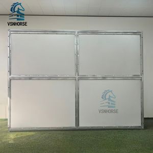 14ft ประตูหน้าแบบดัตช์ทำจากโลหะม้ามั่นคงม้าทำจาก HDPE แบบพกพาใช้กลางแจ้งมีซิปหลังคา - Product Image 4