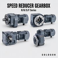 Réducteur de vitesse compact à arbre creux à engrenages hélicoïdaux GOLDGUN 1.1KW Série S47, utilisation pour le transport logistique