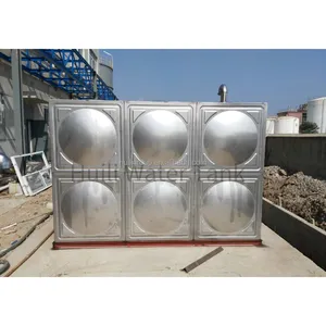 ss304 Stainless Steel 1000 Gallon Drinking Water Tank Tanques de 15000 Litros Stainless Steel Tank Hot Water Plant