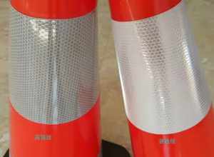 Fabrication de cônes de signalisation routière en PVC 75, cônes de route réfléchissants - Product Image 6